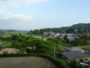 <center>くちないの町(浮牛城から)<br>Town of Kuchinai(From fugyu castle)</center>