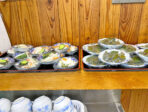 <center>お漬物(サービス品)<br>Pickles(Please help yourself)</center>